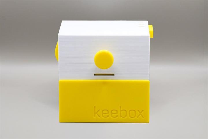 Actual product image Keebox yellow - puzzle box / puzzle game (German, 1 Players)