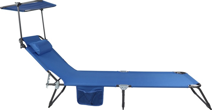 Image du produit VCM Bain de soleil Chaise longue Toit de jardin (186 cm)