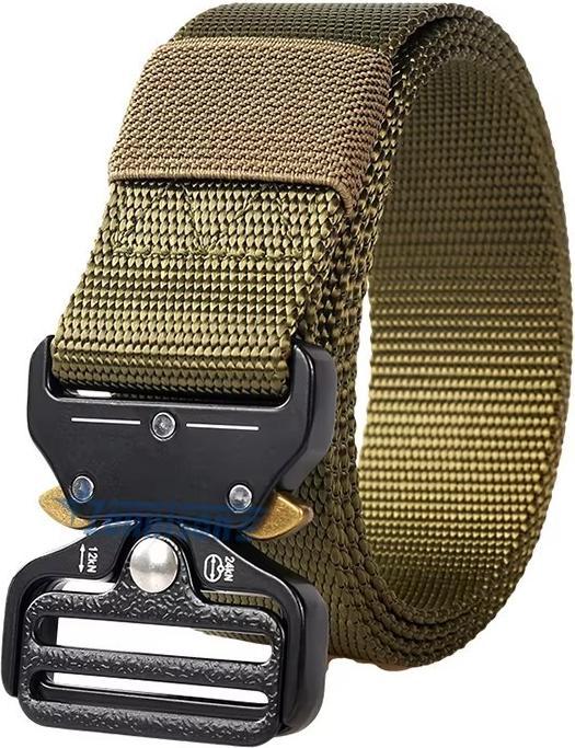 Image du produit Swissdetector Ceinture tactique réglable - style militaire - dégagement rapide - Verte