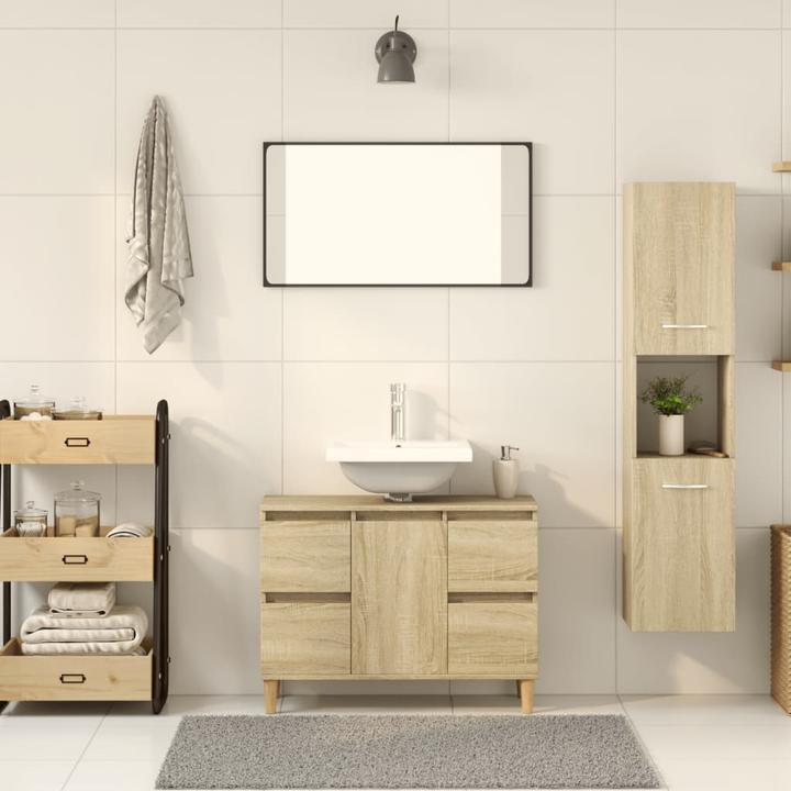 Immagine prodotto vidaXL Badezimmerschrank (30 x 30 x 130 cm)