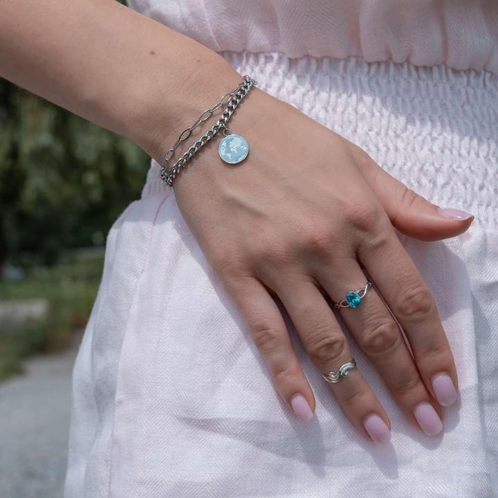 Actual product image Bijouteria Ring (54, 925 Silver)