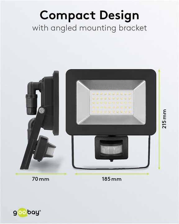 Produktbild Goobay Aussenstrahler (4260 lm, IP44)