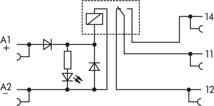 Actual product image Wago Relay module