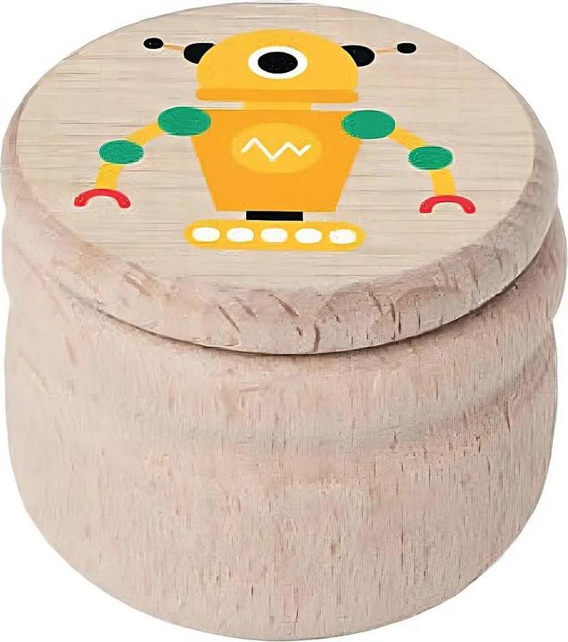 Actual product image Spielba Milk Tooth Can Robo