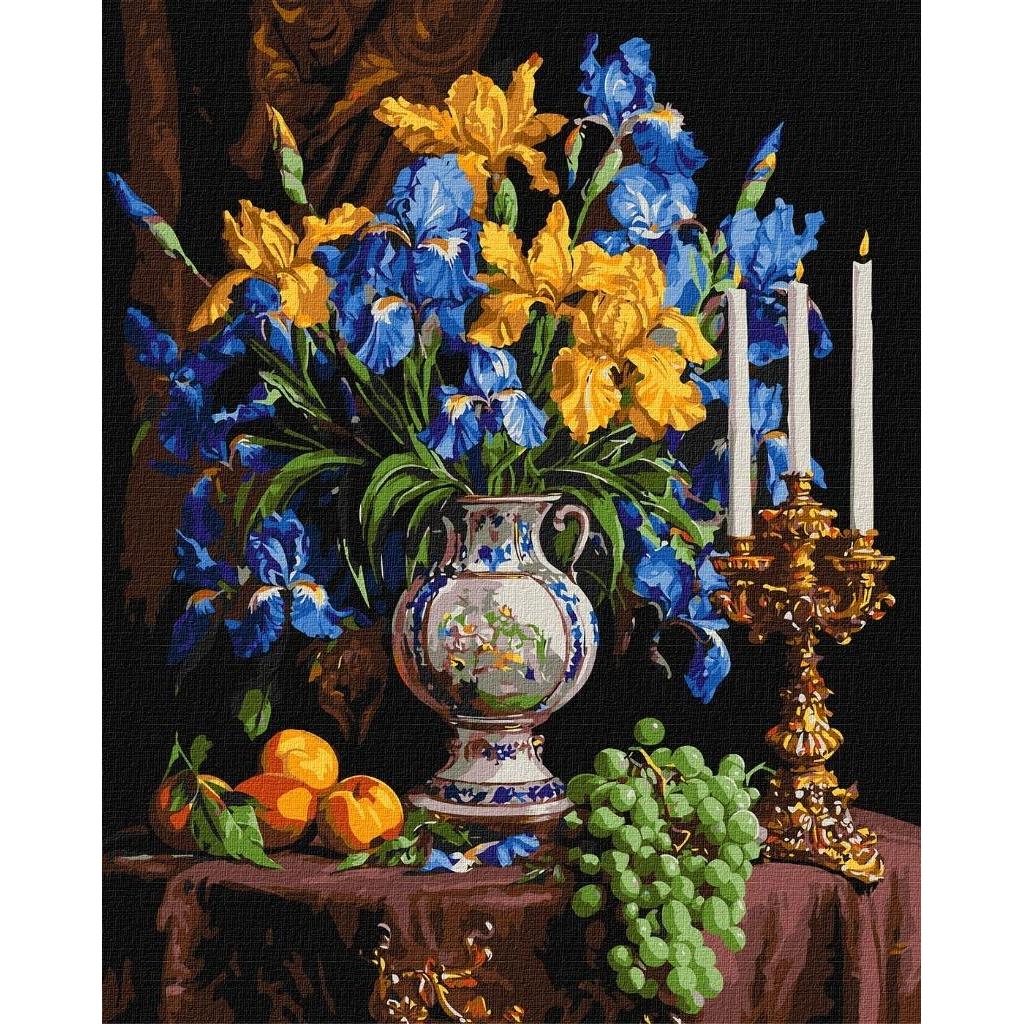 Ideyka Malen nach Zahlen - Wunderschöne Schwertlilien (57317996)