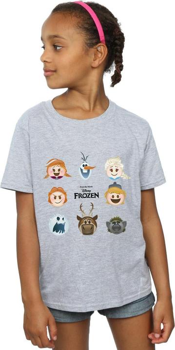 Immagine prodotto Disney Frozen Heads Maglietta Ragazze (128)