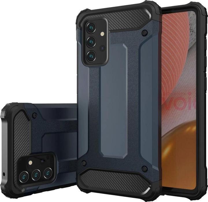 Produktbild Hurtel Back panel cover Hybrid Armor Case for Samsung Galaxy A56 - Blue (Samsung Galaxy A56)