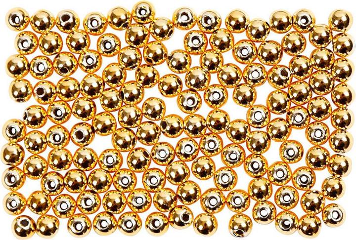 Actual product image Creativ Company Gold beads, 150 pieces.
