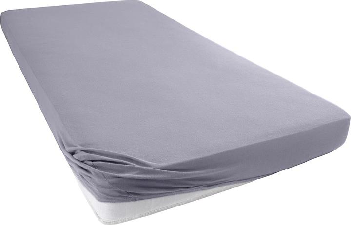 Immagine prodotto Casativo Lenzuolo per bambini, 100% cotone, grigio, 60 x 120 - 70 x 140 cm (60 x 120 - 70 x 140 cm)