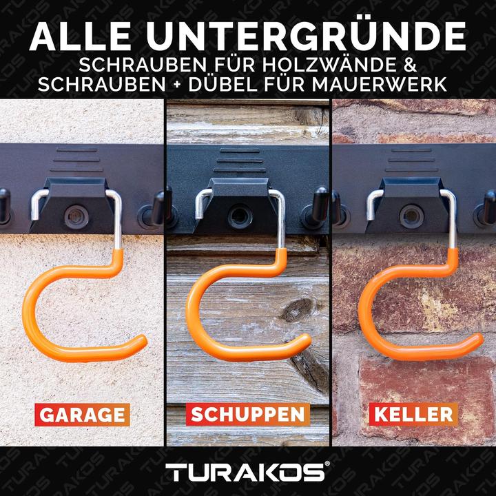Produktbild Turakos Gartengerätehalter
