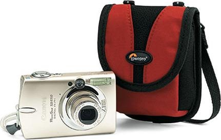 Actual product image Lowepro Rezo 15, bag for digital cameras, stretch, red (Kamera Bereitschaftstasche, Camera case)