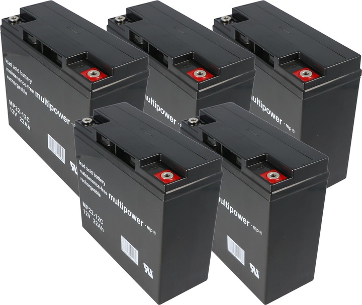 Multipower Akku SXT Raptor 1200 Elektroroller, passend für 6-DZM-20 (60 V, 22 Ah)