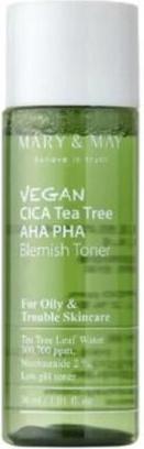 Image du produit Mary&May Tonic for Problematic Skin Vegan Cica Tea Tree AHA PHA 30ml (Tonique visage, 30 ml)