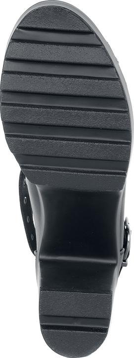 Immagine prodotto Black Premium High Heels mit Riemen und Nieten (40)