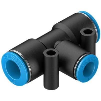 Festo, Accessori per viti, Push in T Connector, 10mm, 8mm