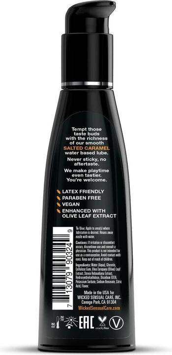 Produktbild Wicked Sensual Care Aqua - Salted Caramel - 4oz (118 ml)