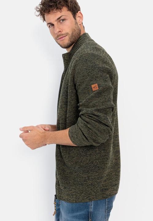 Produktbild Camel Active Strickjacke mit Reissverschluss (3XL)