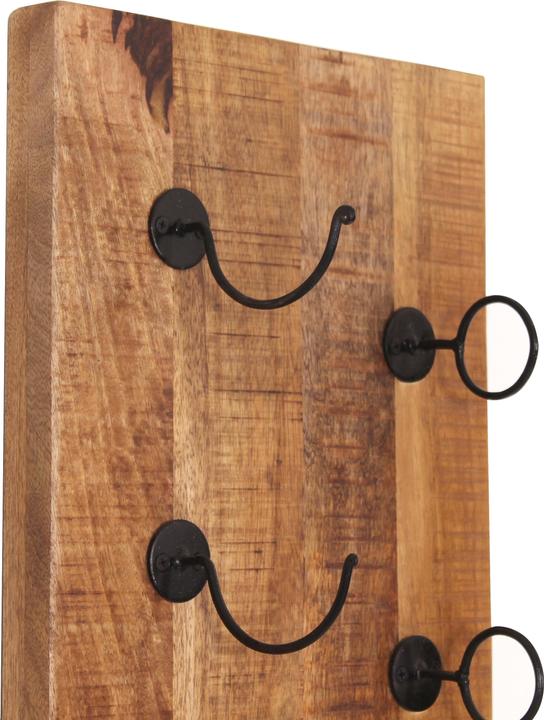 Actual product image SIT Möbel Wall wine rack Rustic nature (33 x 80 x 16 cm, 4 bottles)