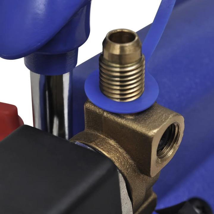 Actual product image vidaXL Single-stage vacuum pump with pressure gauge 71 L / min