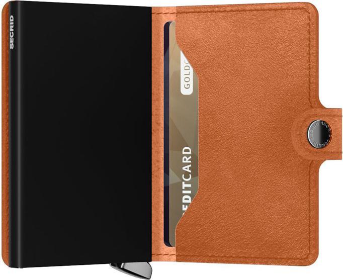 Image du produit Secrid Mini portefeuille Premium Basco cognac