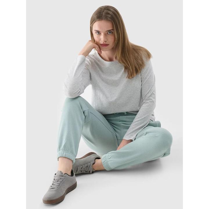 Immagine prodotto 4F Damen Oversize-Langarmshirt aus glattem Material (XS)