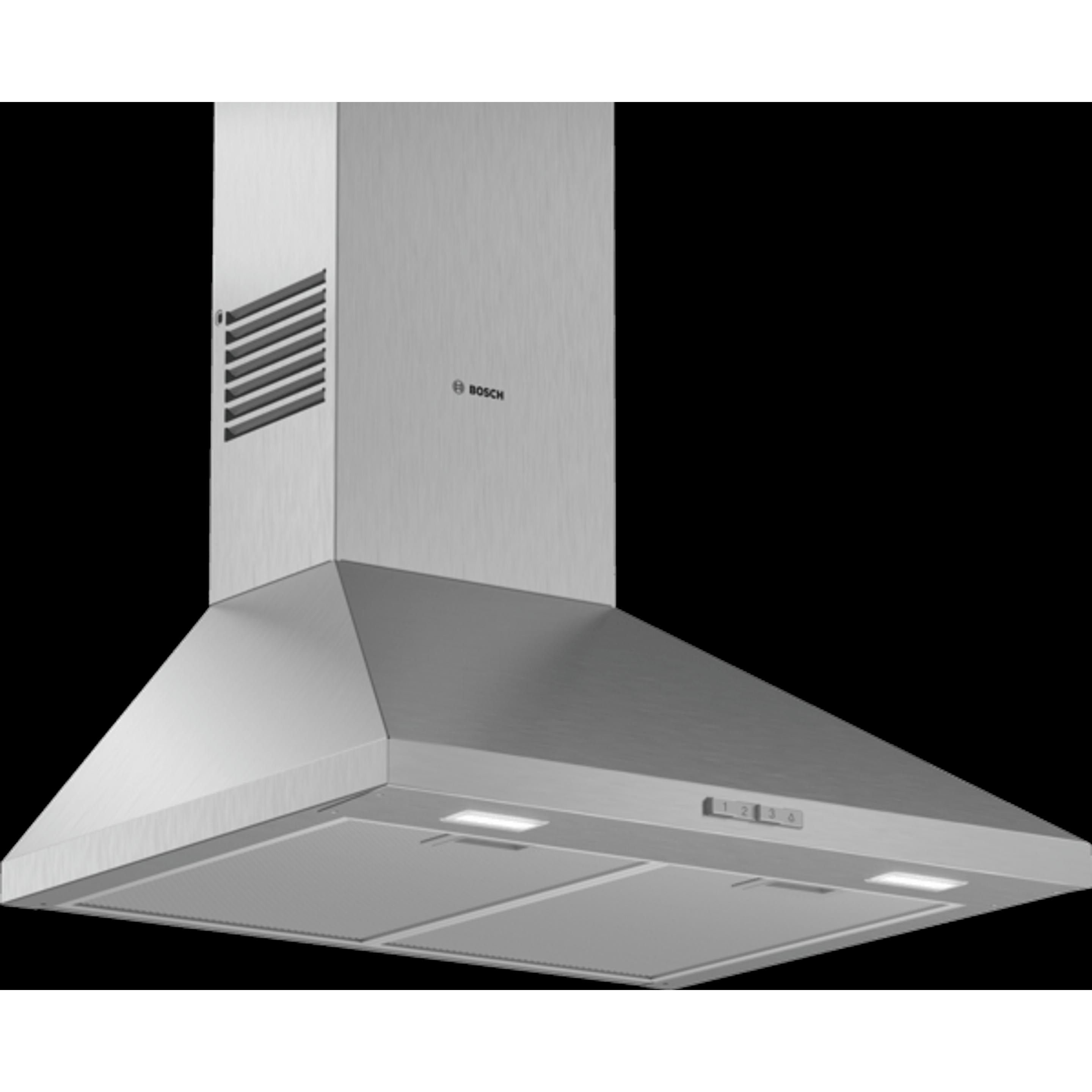 Bosch Hausgeräte DWP64BC50, Dunstabzugshaube, Silber