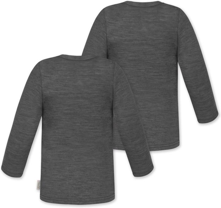 Actual product image Normani 2-pack baby merino longsleeve "Taupo" - 9465 (68)