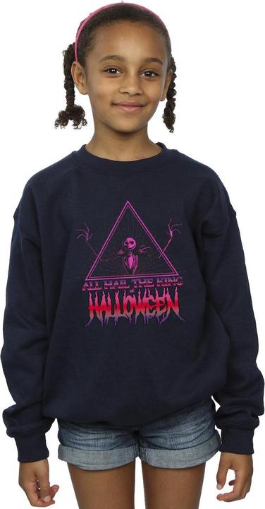 Produktbild Disney The Nightmare Before Christmas Halloween King Sweatshirt Mädchen (128)