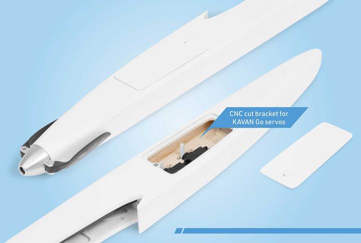 Productafbeelding Kavan mirai v-staart zweefvliegtuig kit hout kit (Zweefvliegtuig)