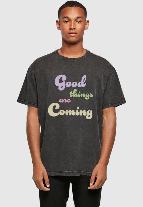 Produktbild Merchcode Good Things Acid Washed Heavy Oversized Tee - 112273 (3XL)