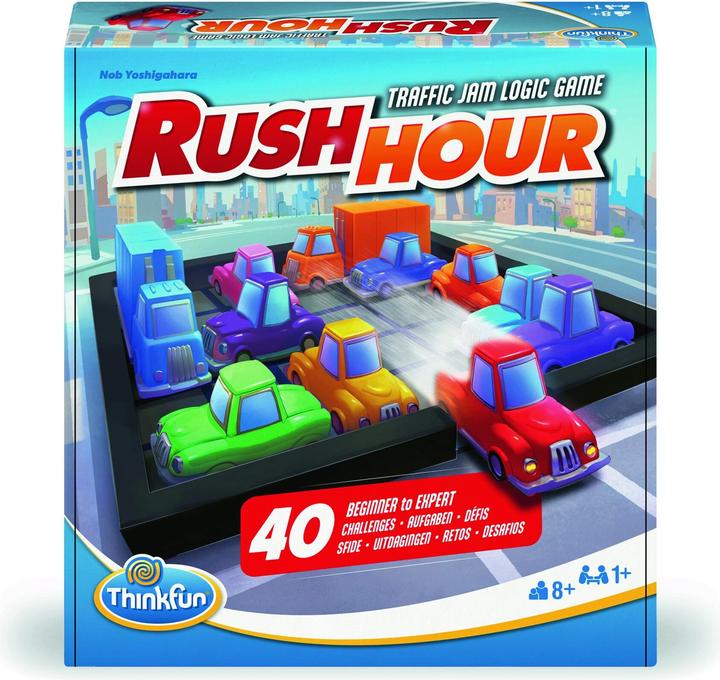 Ravensburger Rush Hour (Deutsch, Englisch, Französisch, Italienisch, Niederländisch, Portugiesisch, Spanisch, 1 Spieler)