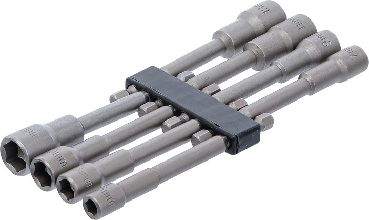Productafbeelding BGS Doppenset zeskant, extra lang | aandrijving zeskant 6,3 mm (1/4") | voor boren... (6 mm, 7 mm, 8 mm, 9 mm, 10 mm, 11 mm, 12 mm, 13 mm)
