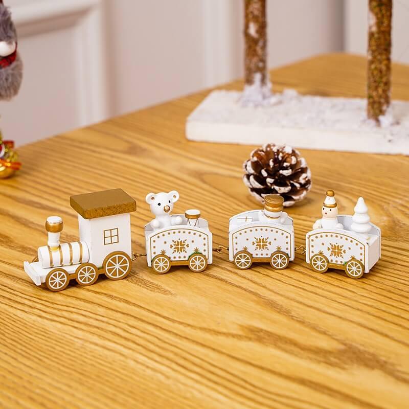 Thumbnail - Cover-Discount, Christbaumschmuck, Christmas Train Weihnachtsdeko weiss (1 -teilig)