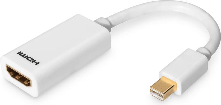 Actual product image Digitus DP Adapterk.,mini DP-HD 0.15m (HDMI, 15 cm)