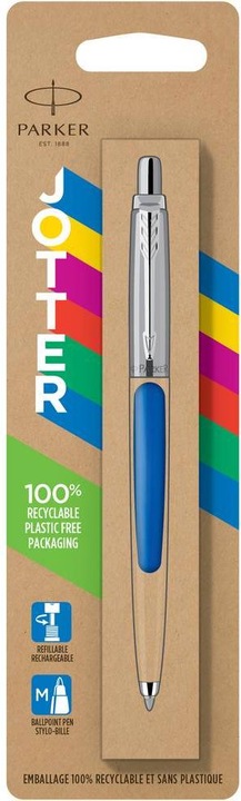 Actual product image Parker Ballpoint pen JOTTER Originals C.C M Blist (Blue, Stainless steel, 1 x)