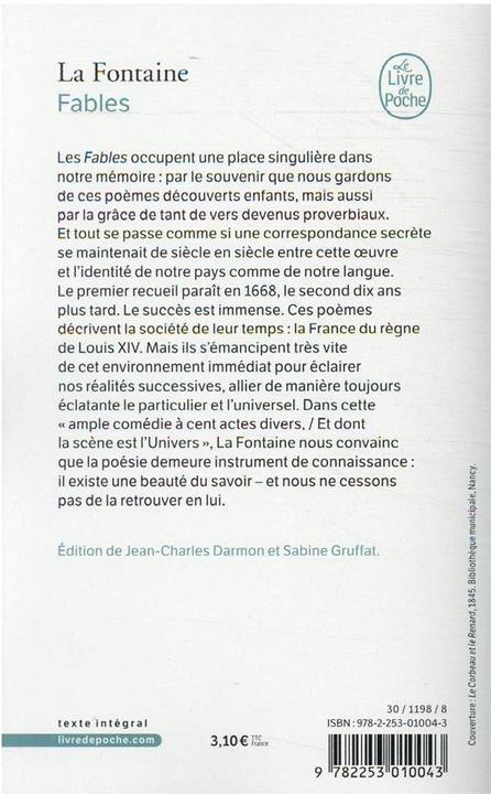 Produktbild Fables (Französisch, Jean-Charles Darmon, 1971)