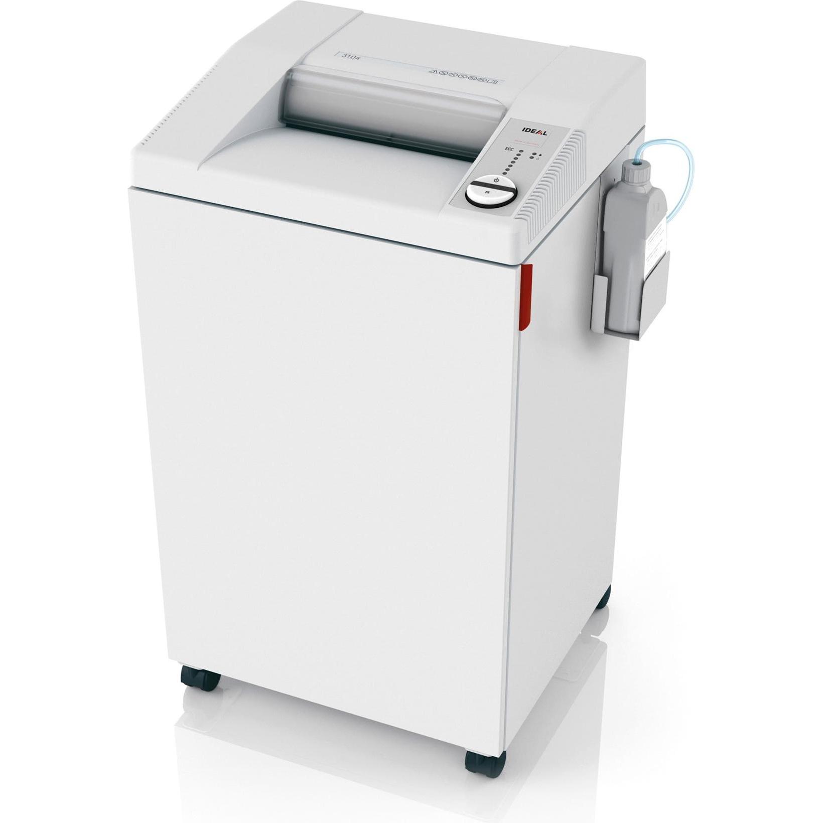 Ideal, Aktenvernichter, 3104 Öler – Aktenvernichter mit automatischem Öler (Partikelschnitt)