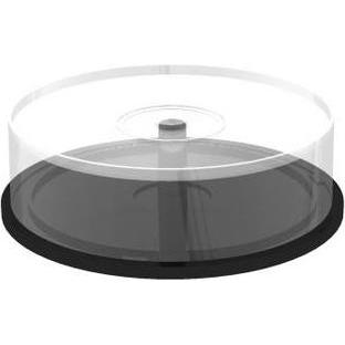 Thumbnail - MediaRange Spindel für 3000 Dics tranparent mit schwarzem Bo (120 x), Optischer Datenträger