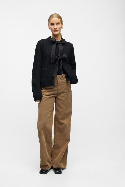 Produktbild Object Schleifen-Detail Strickjacke (M)