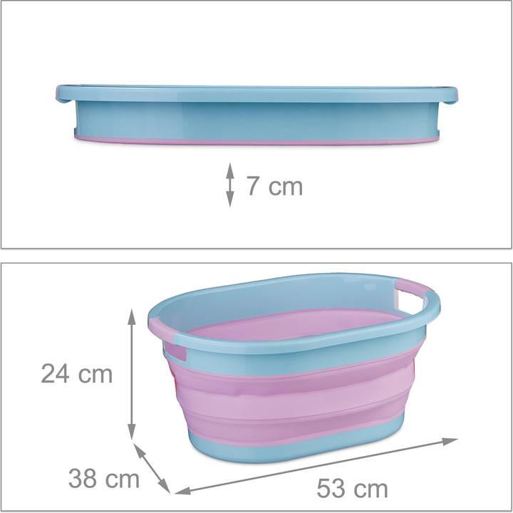 Immagine prodotto Relaxdays Wäschekorb (22 l)