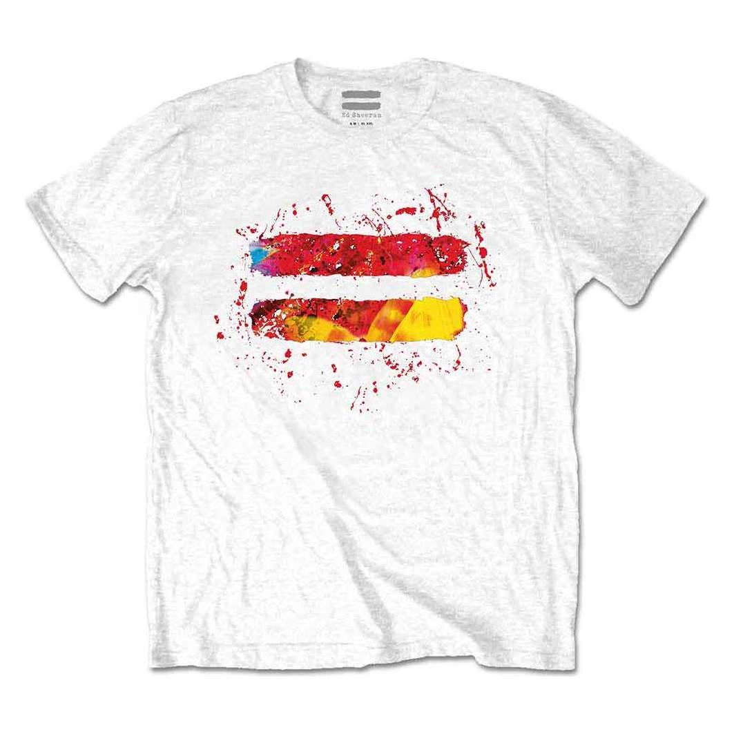 Ed Sheeran, Herren, Shirts, Equals, Weiss, (S)