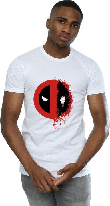 Produktbild Deadpool Split Splat Logo TShirt (S)