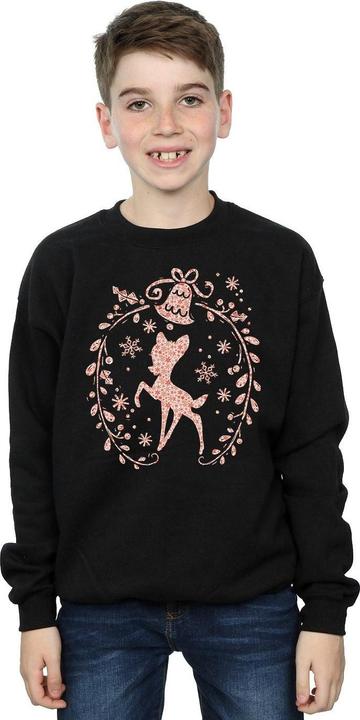 Image du produit Disney - Sweat BAMBI CHRISTMAS WREATH - Garçon (152, 158)