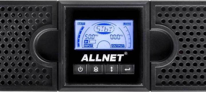 Produktbild Allnet USV 2000VA Line-Interactive USB/RS232 LCD-Display 19"/Tower - (Offline-) USV - 3 (3500 VA, 13 W, Line-Interaktiv USV)