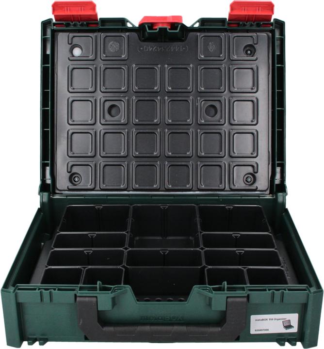 Image du produit Metabo metaBOX 118 Système d'organisation Mallette à outils ( 626897000 ) Empilable (1 Pièce)