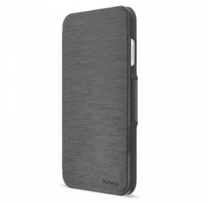 Actual product image Artwizz SmartJacket PRO Folio for iPhone Xs Max Titanium (Apple iPhone XS Max)