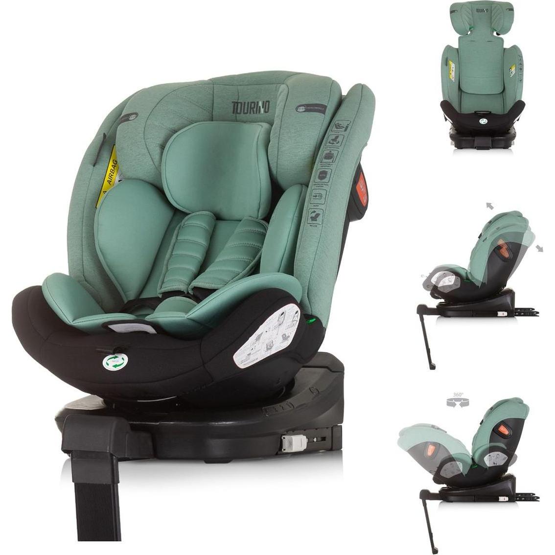 Chipolino, Kindersitz, Kindersitz Tourino i-Size (Kindersitz, Reboarder, ECE R129/i-Size Norm)