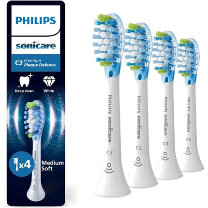 Actual product image Philips Sonicare C3 Premium Plaque Defence (4 x)