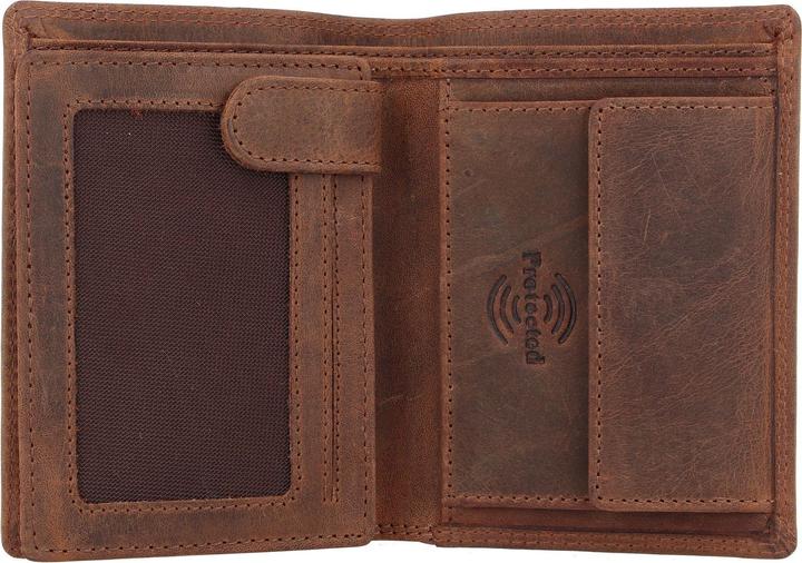 Actual product image Greenland Nature Montenegro wallet RFID leather 9 cm
