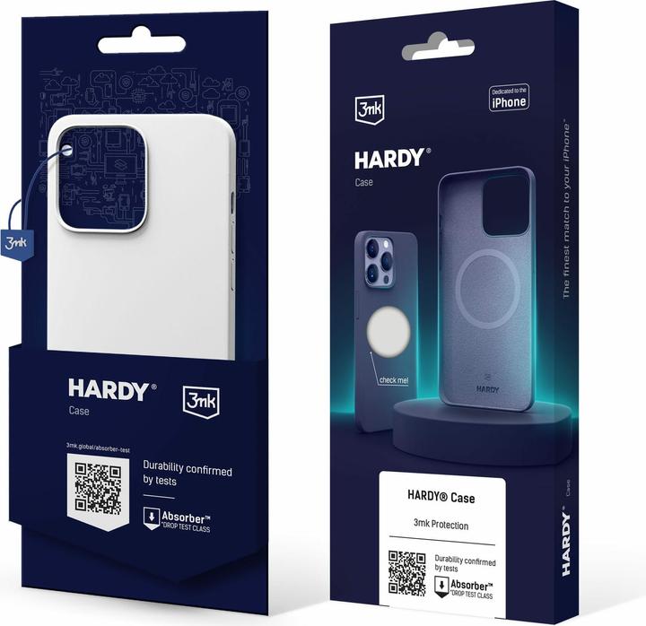 Produktbild 3MK Hardy Case iPhone 13 Pro 6,1" srebrno-biały/silver-white MagSafe (Apple iPhone 13 Pro)